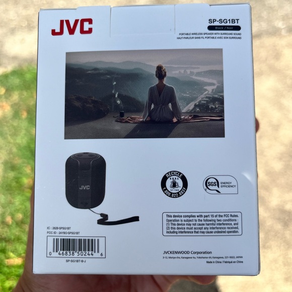 Brand new sealed JVC Gumy wireless speaker black - Picture 6 of 8